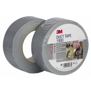 3M 1900 Υφασμάτινη Ταινία Duct Ασημί 50mmX50m