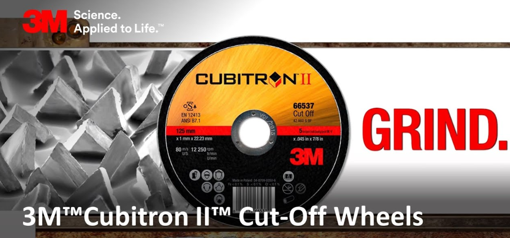 3M Cubitron II Cut Off Wheels